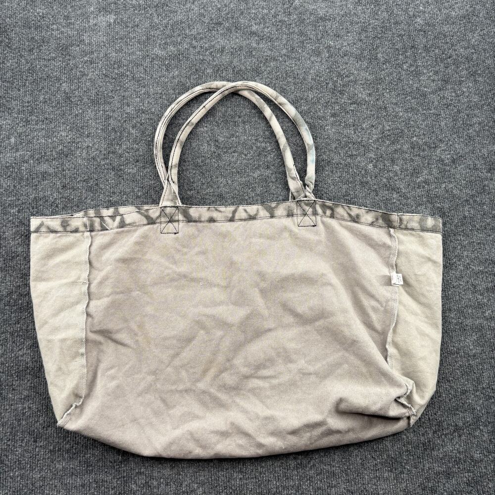 Alo Yoga Tie Dye Oversized Cotton Canvas Large Tote Bag - Picture 5 of 14
